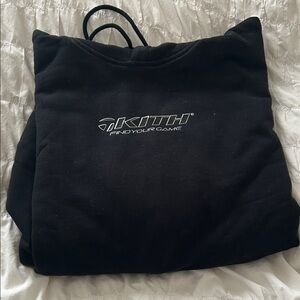 Kith Black Pullover with Logo